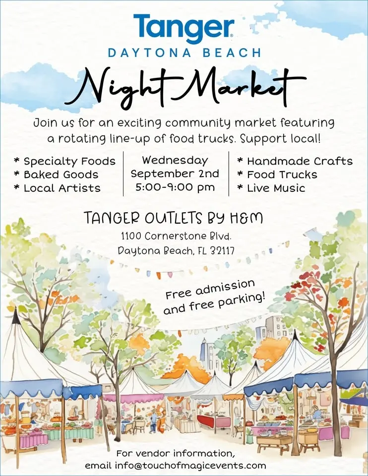 Tanger Outlets Daytona Night Market