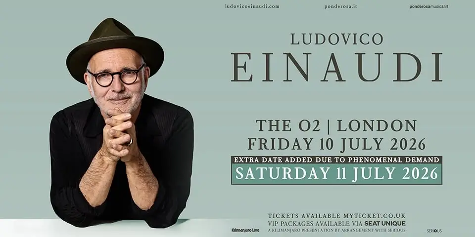LUDOVICO EINAUDI - NEW DATE ADDED