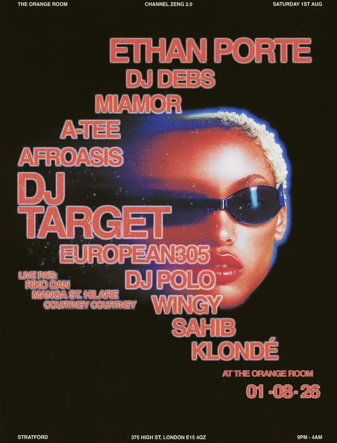Channel ZENG: DJ Target, European 305, Ethan Porte, DJ Polo, Miamor, Manga St Hilare