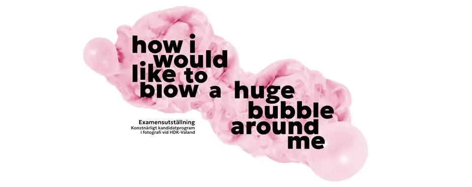 Examen 2026: How I Would Like to Blow a Huge Bubble Around Me