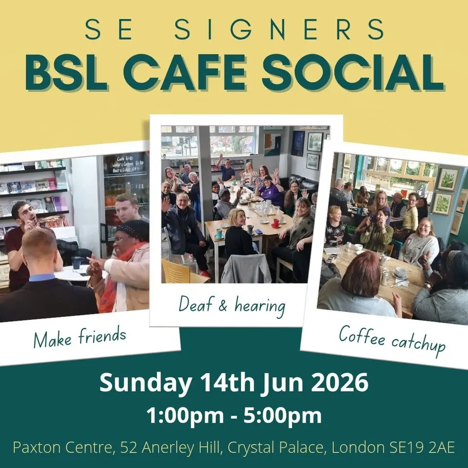 SE Signers' BSL Café Social