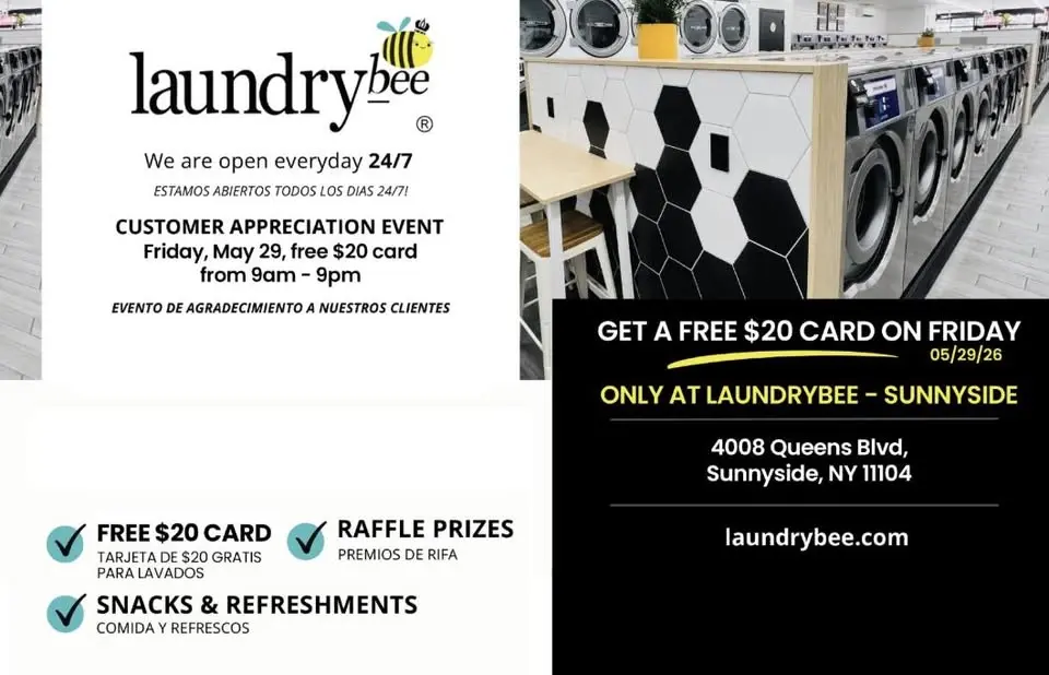 LaundryBee Sunnyside Customer Appreciation