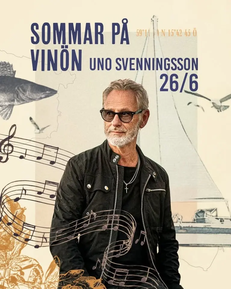 Uno Svenningsson | Sommar På Vinön • 26/6 •