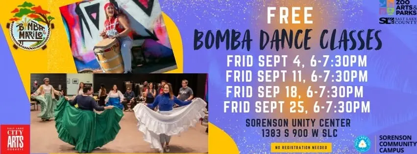 Free Bomba Dance Classes 