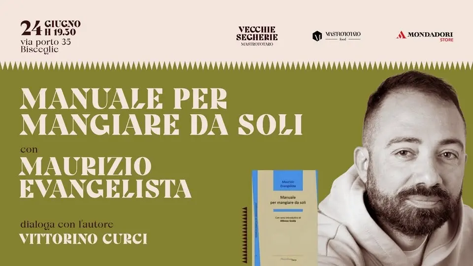 Maurizio Evangelista presenta "Manuale per mangiare da soli"