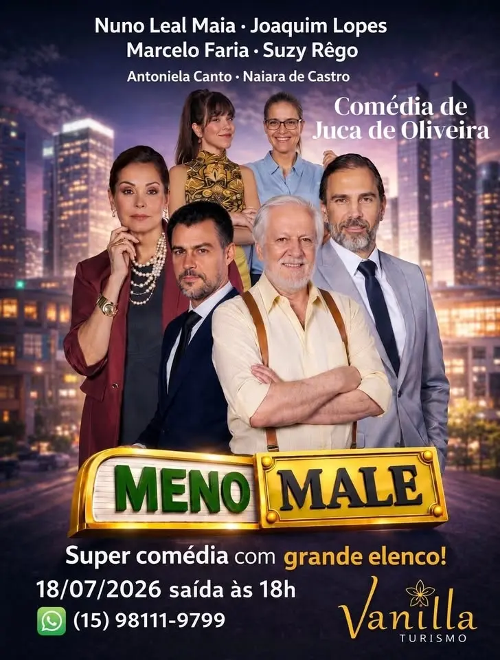 MENO MALE - COMÉDIA DE JUCA DE OLIVEIRA