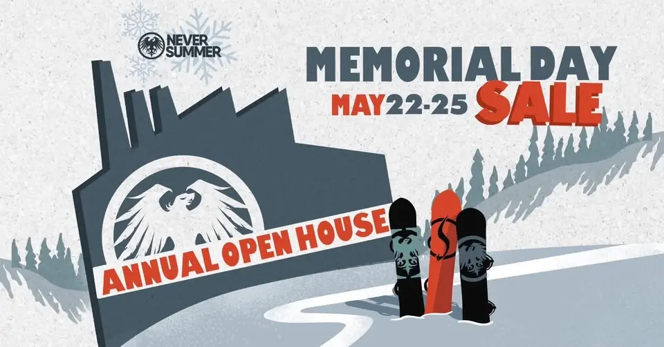 Never Summer Annual Open House Sale