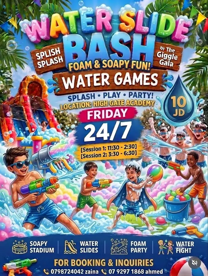 Water slide Bash
