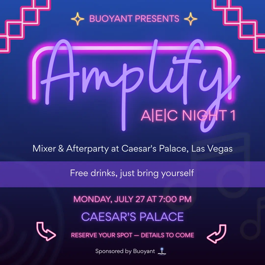 Buoyant x Amplify AEC Afterparty