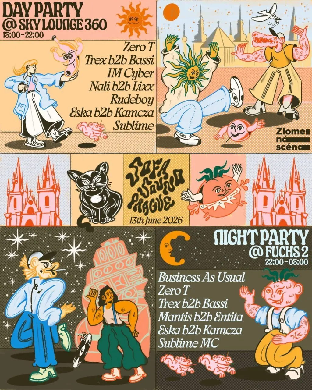 Zlomená Scéna X Sofa Sound (Night Party)