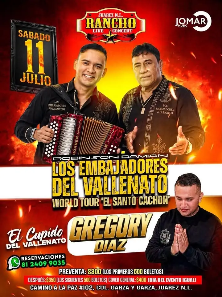 concierto vallenato