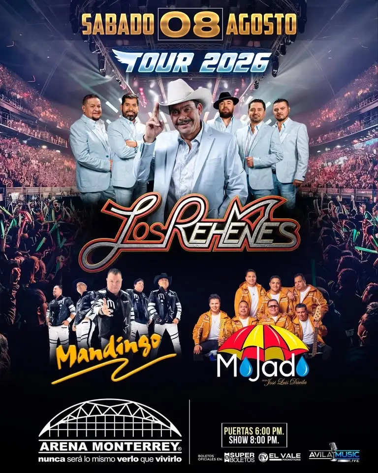 Los Rehenes en La Arena Monterrey