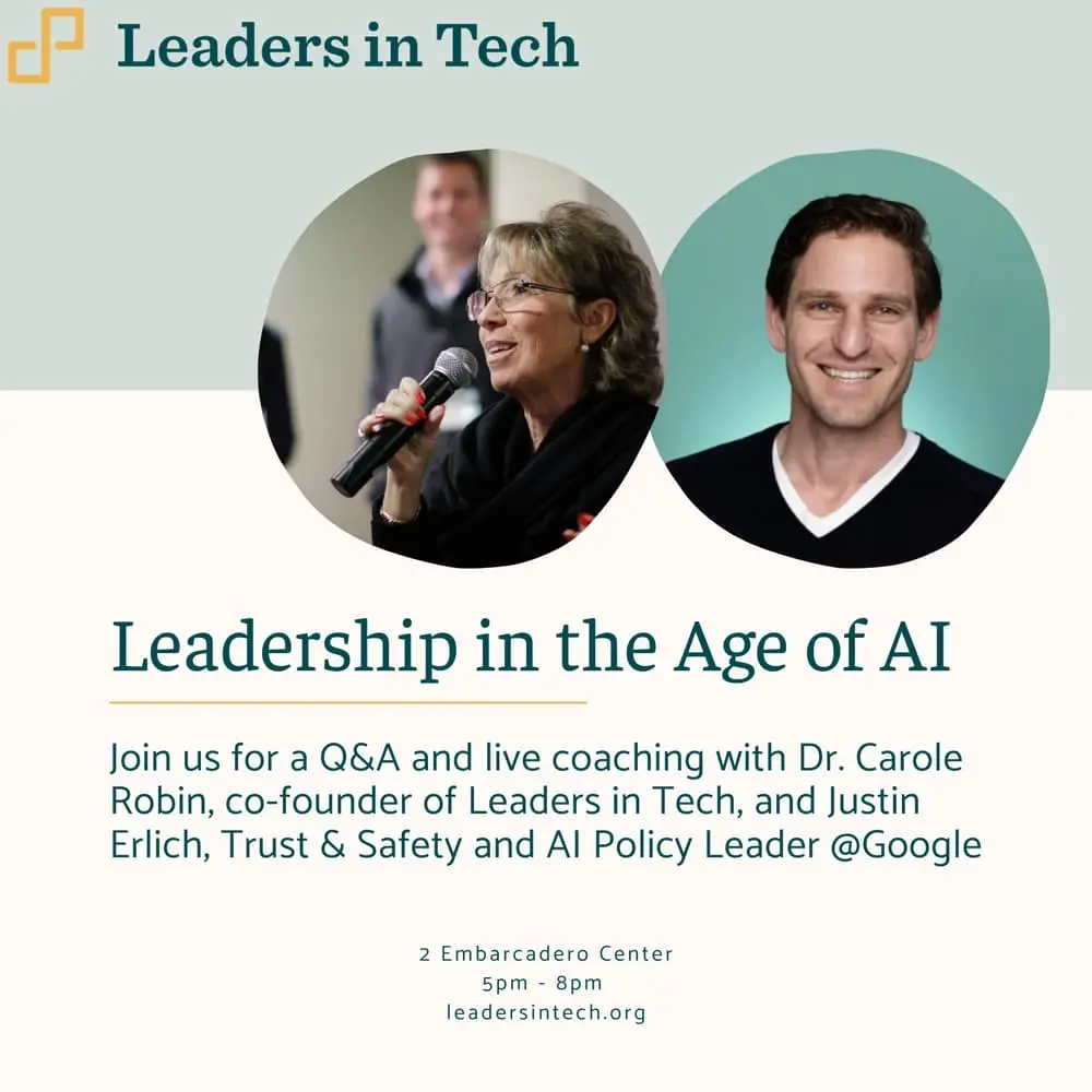 Leadership in the Age of AI (hosted by Leaders in Tech)