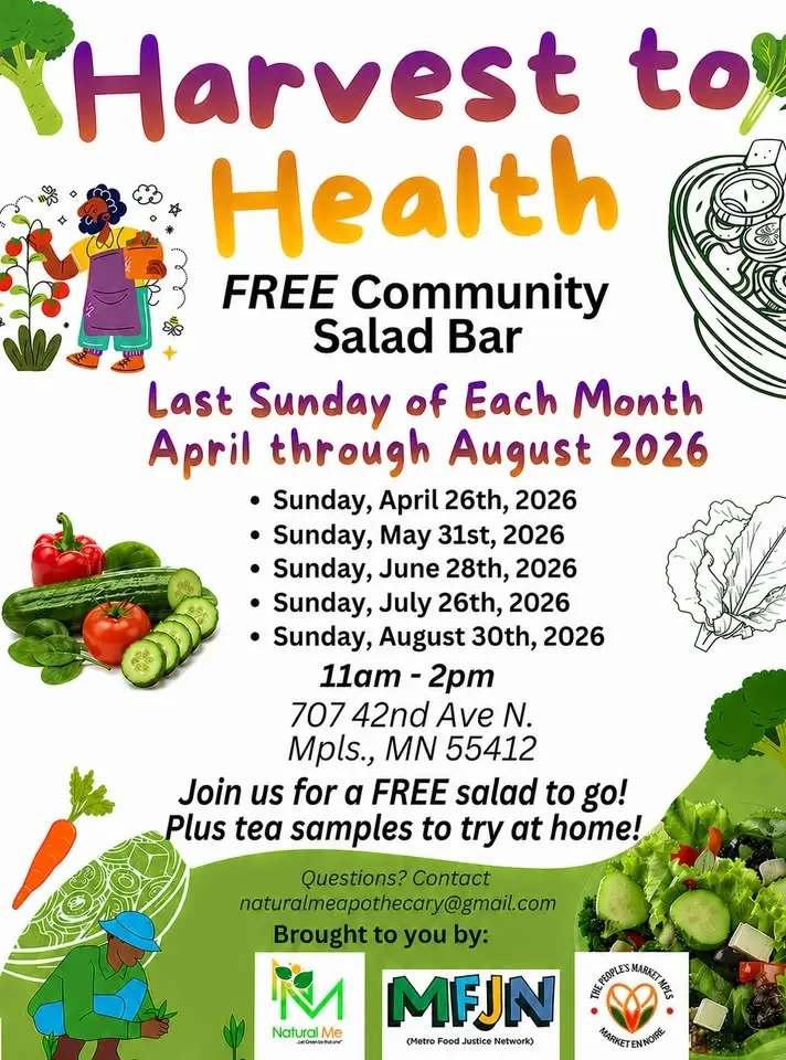 Harvest to Health FREE community salad bar