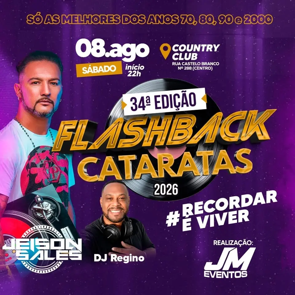 FLASHBACK CATARATAS 2026 - 34ª EDIÇÃO