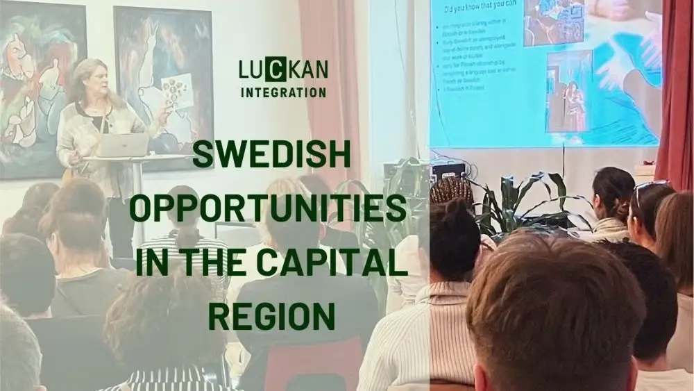  Welcome to Swedish Opportunities in the Capital Region