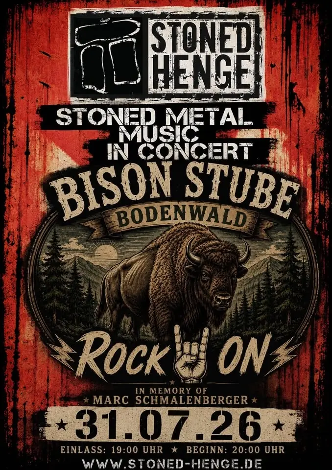 Bisonstube - Stoned Henge Rockt