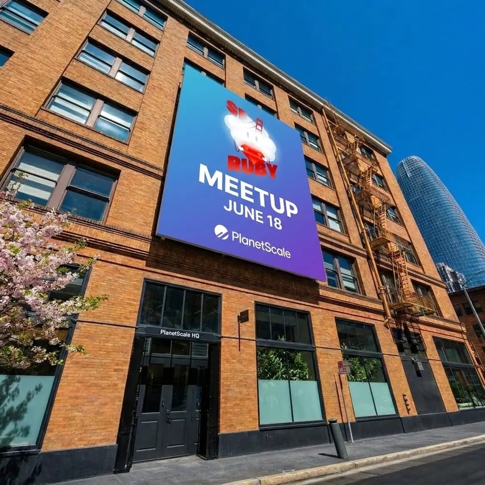 SF Ruby Meetup, June @ PlanetScale 🪐