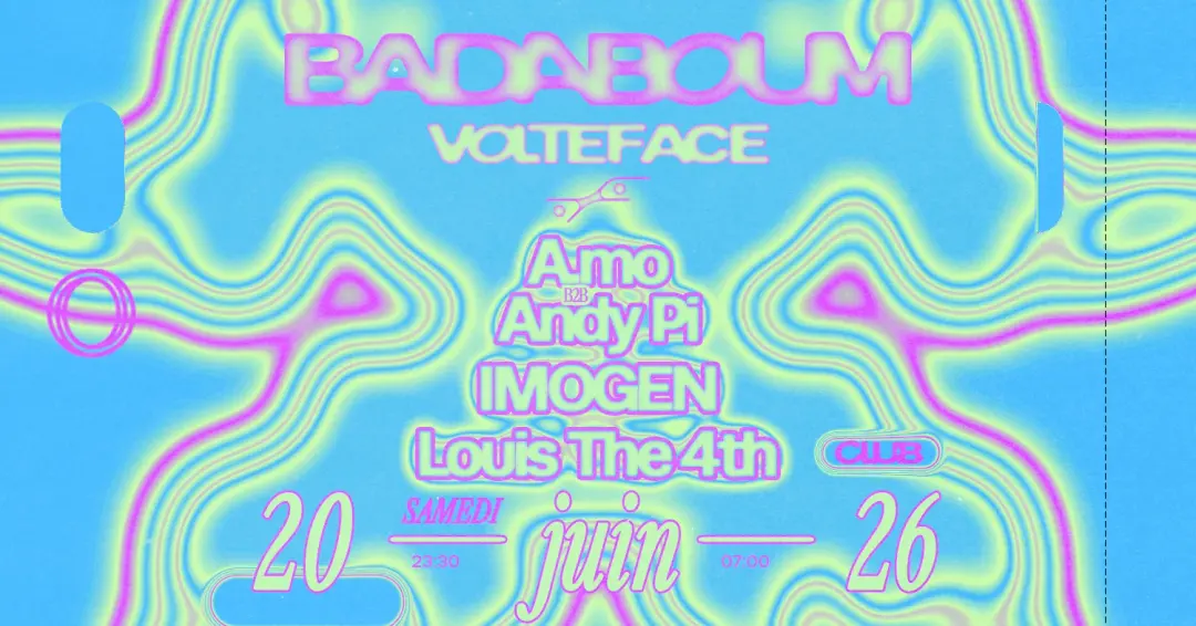 Club — Volteface Night: IMOGEN, Louis The 4th, A.mo, Andy Pi