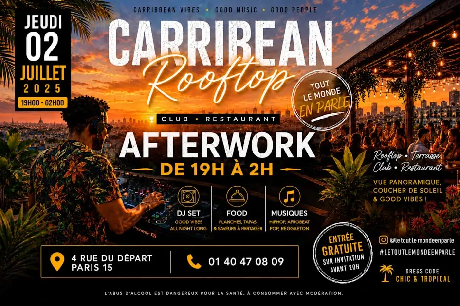 Afterwork Caribbean & Old Sckool Open Air & Club