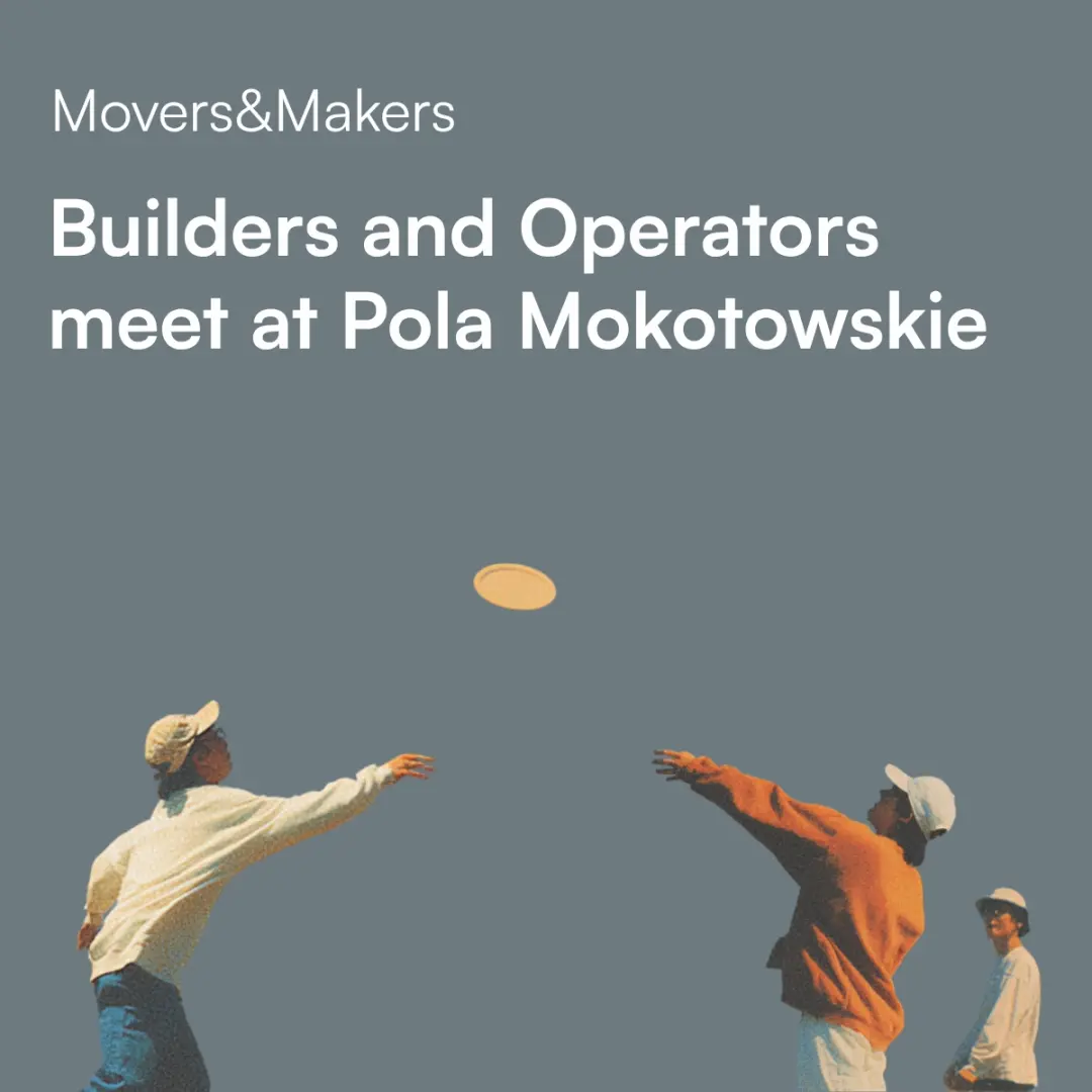 Walk & Frisbee: Operators & Builders in the Park