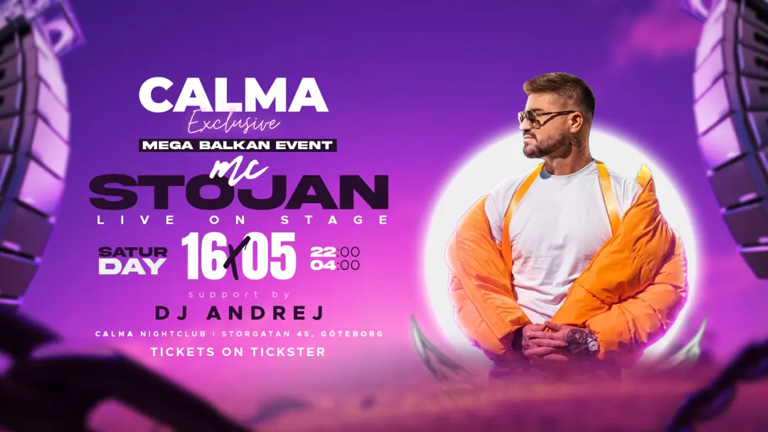 MEGA BALKAN EVENT - MC STOJAN LIVE ON STAGE