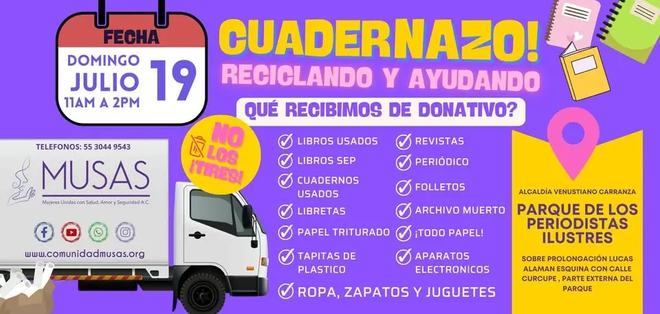 CUADERNAZO - Parque de los Periodistas Ilustres