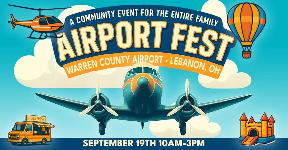 Airport Fest 2026 at Warren County Airport, Lebanon, OH