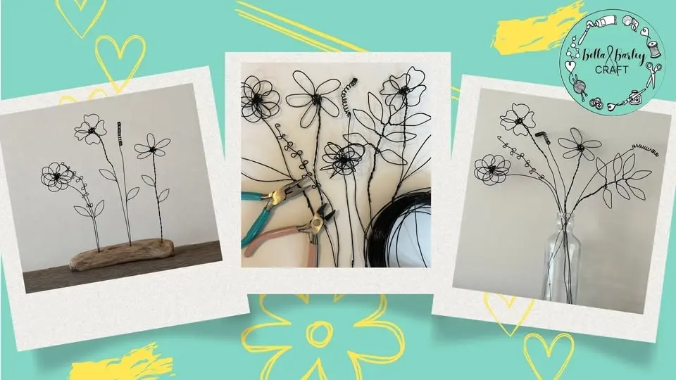 Wire flowers workshop