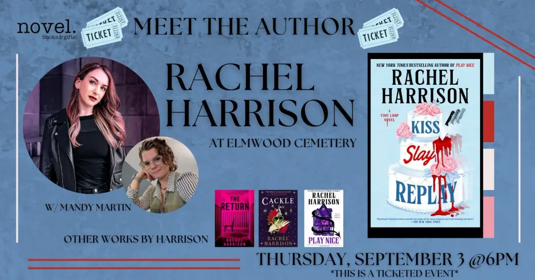  RACHEL HARRISON W/ MANDY MARTIN AT ELMWOOD CEMETERY: KISS SLAY REPLAY 