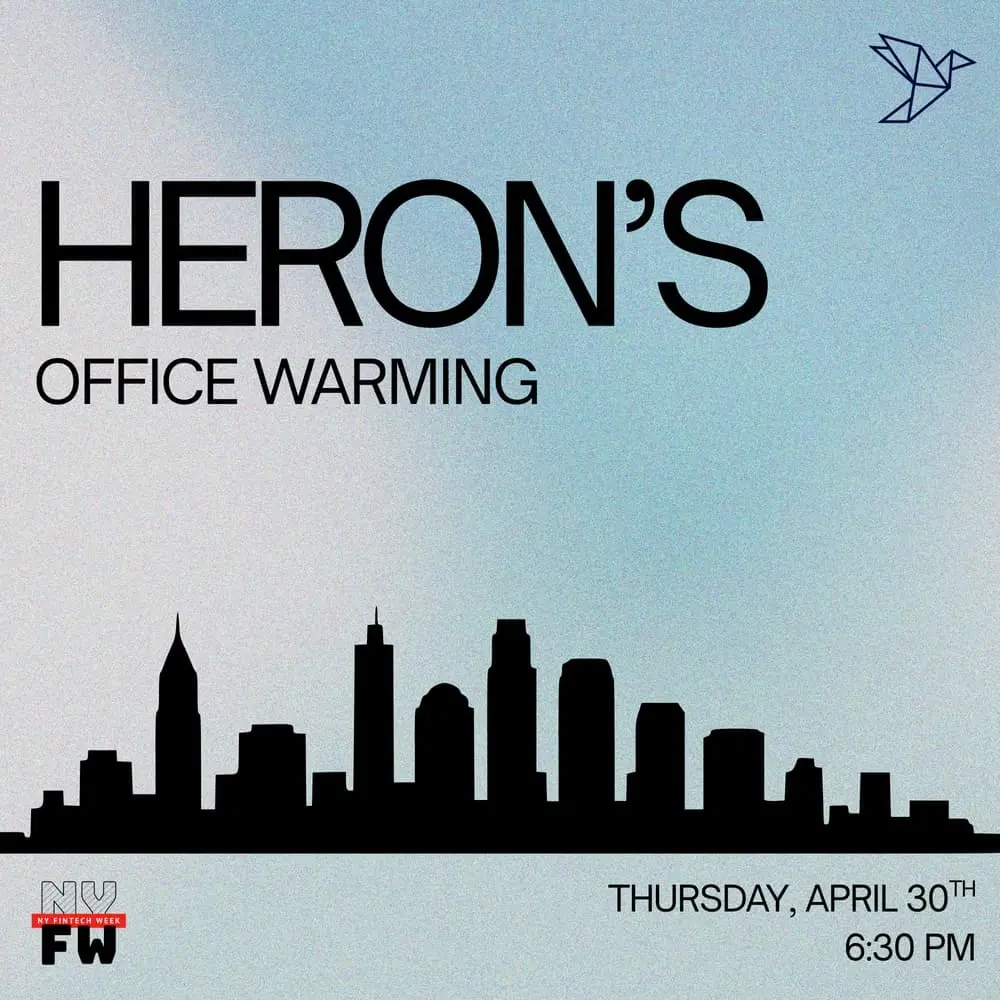 Heron's Office Warming: Fintech Builders & Operators Night