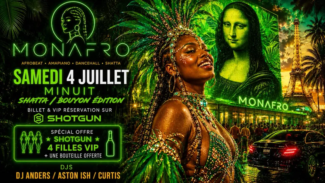 Monafro – Afrobeat • Amapiano • Dancehall • Shatta / Bouyon