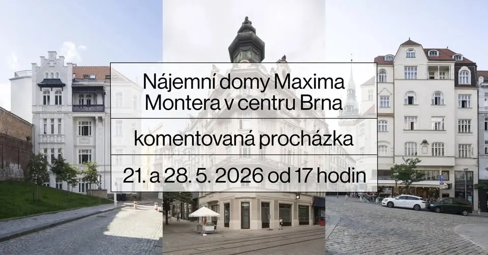 Nájemní domy Maxima Montera v centru Brna