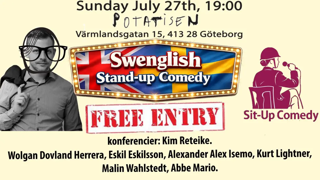 Swenglish Stand-up Comedy