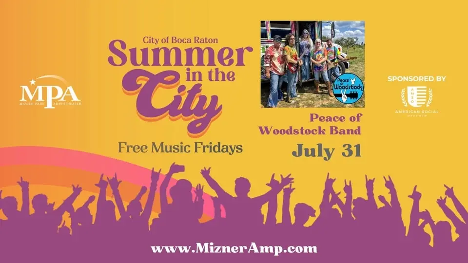 Summer in the City Concert Series - Peace of Woodstock Band