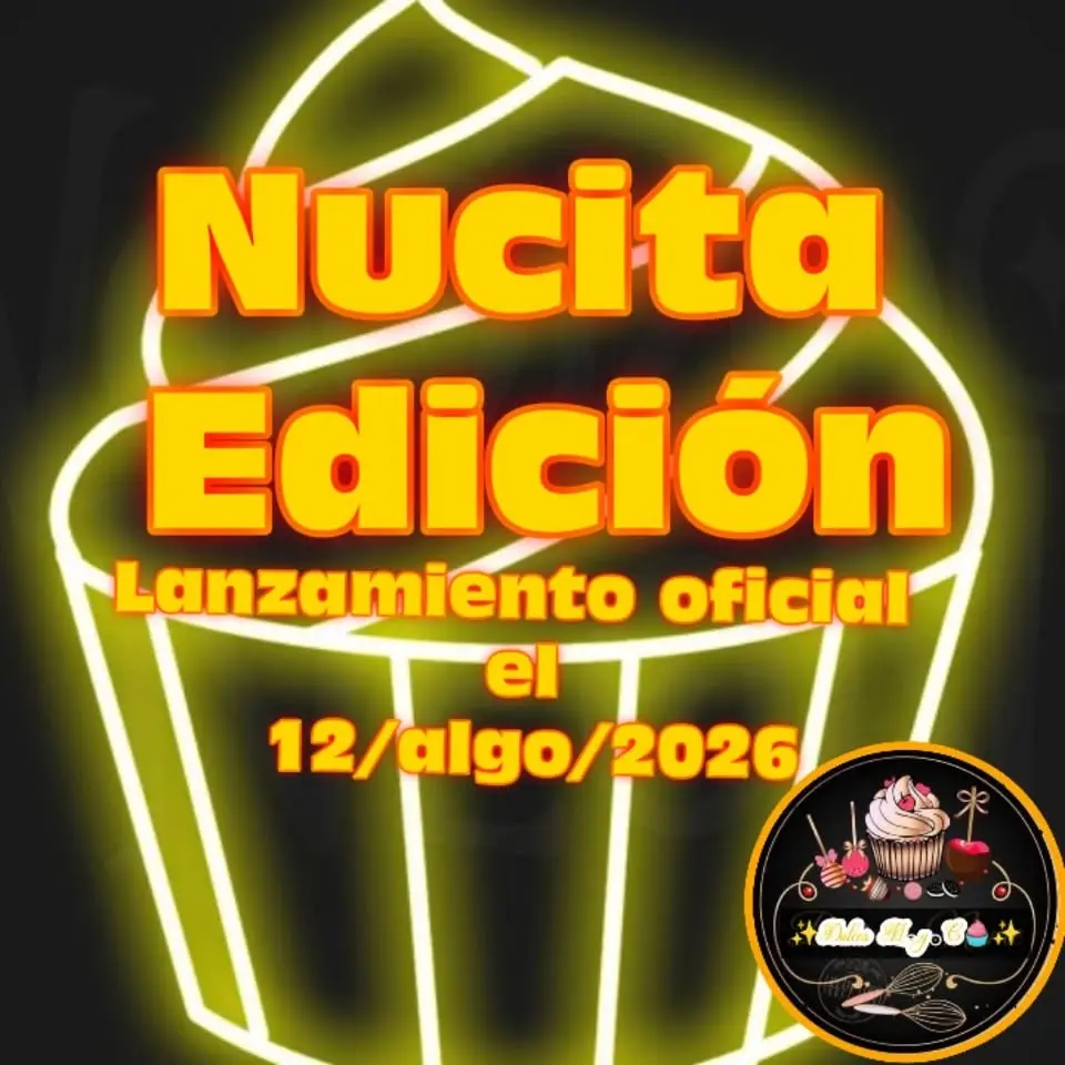 Lanzamiento oficial del cupcake nucita edición 