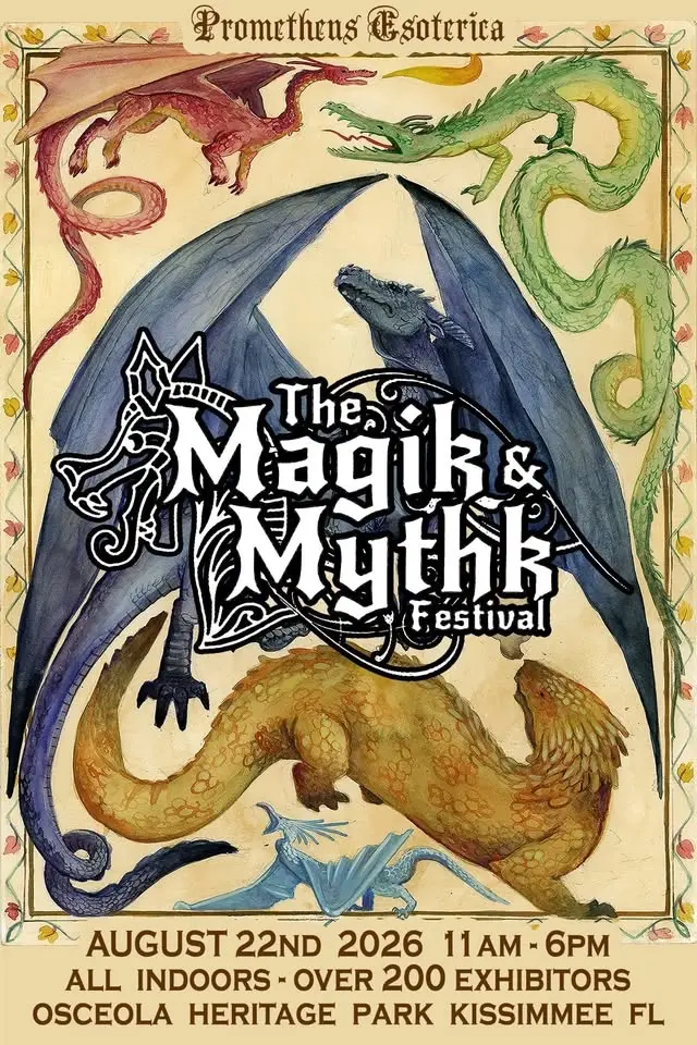 The Magik and Mythk Festival indoor medieval fair!