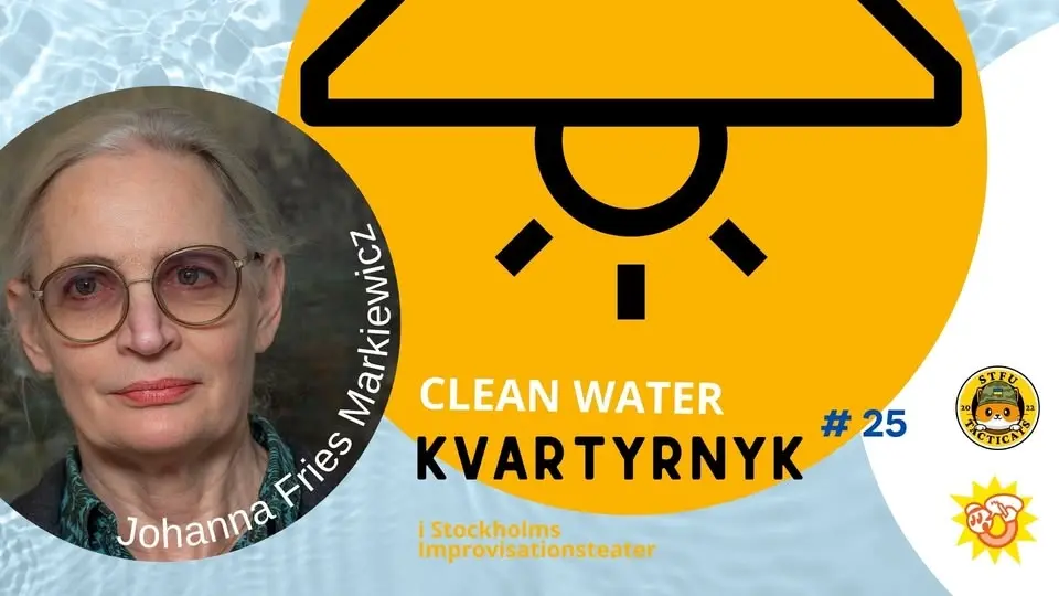 Kvartyrnyk#25 Clean water with Johanna Fries Markiewicz