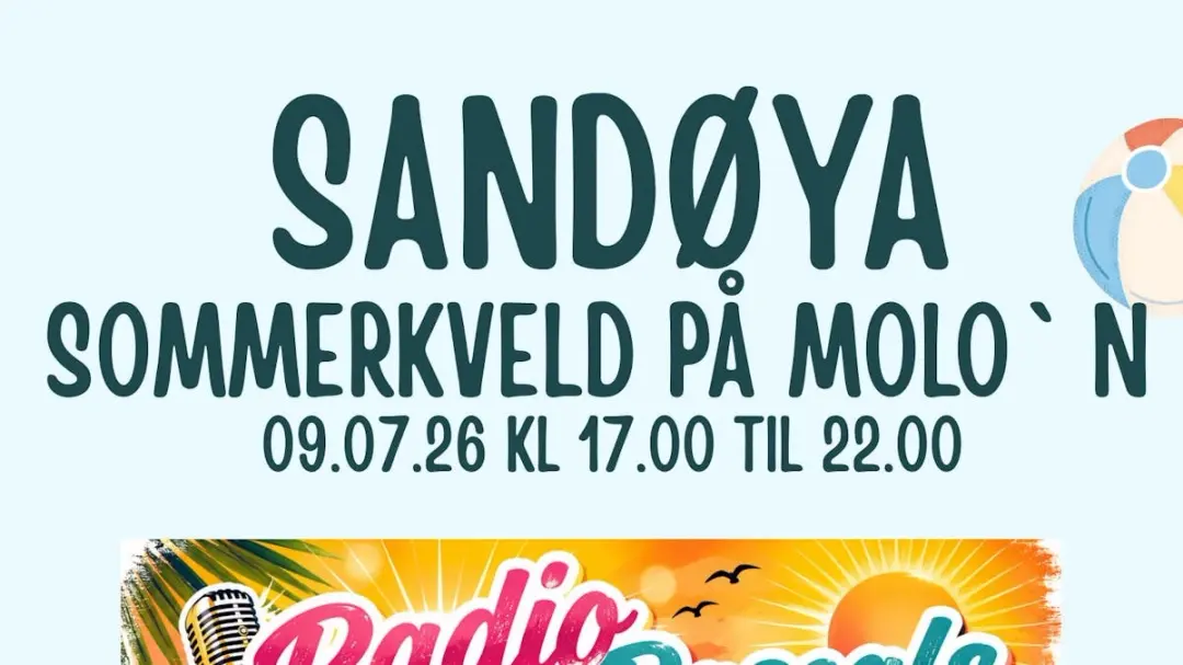 Velkommen til Sommerkveld på Molo’n – Sandøya i Porsgrunn