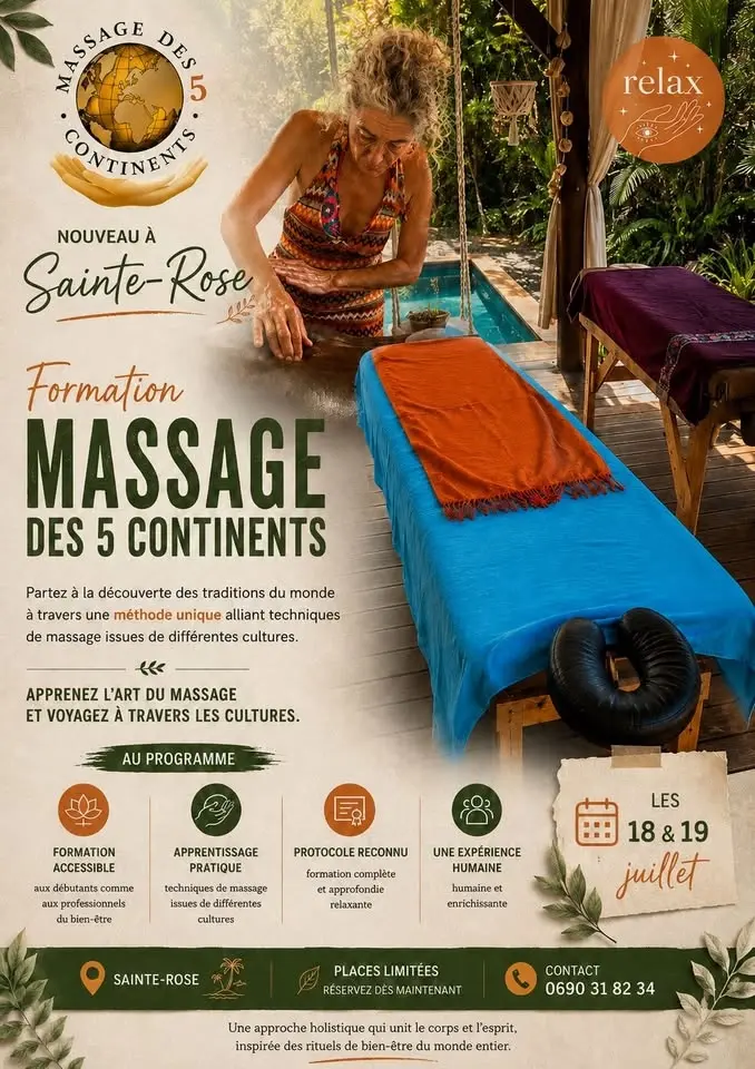 Formation massage des 5 continents