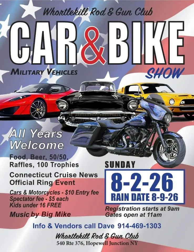 Whortlekill Rod & Gun Club Car And Bike Show