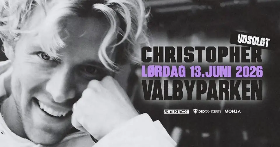 Christopher – Valbyparken (UDSOLGT/VENTELISTE)