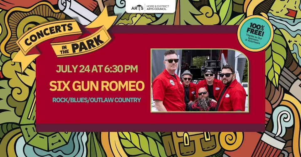 Concerts in the Park - Six Gun Romeo (Rock/ Blues/ Outlaw Country)