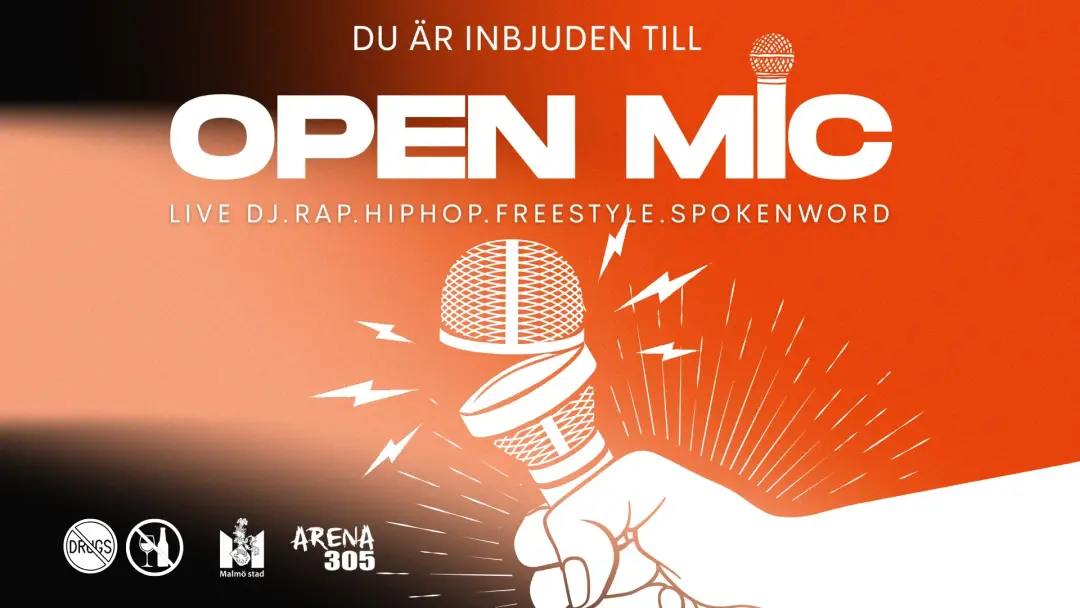 OPEN MIC PÅ ARENA 305