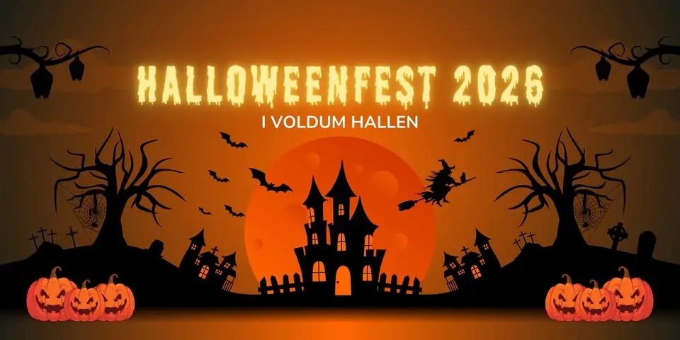 Halloweenfest i Voldum Hallen 2026
