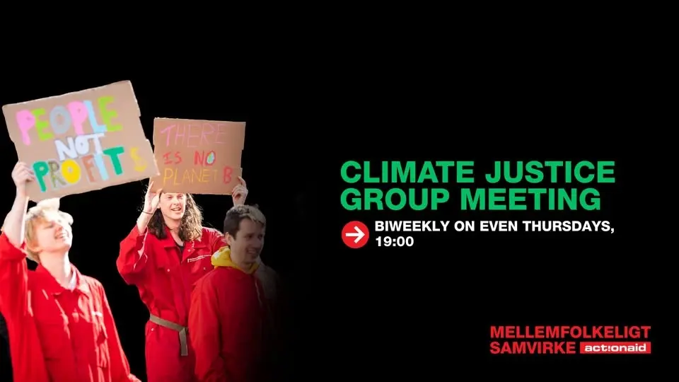Climate Justice Group Meeting