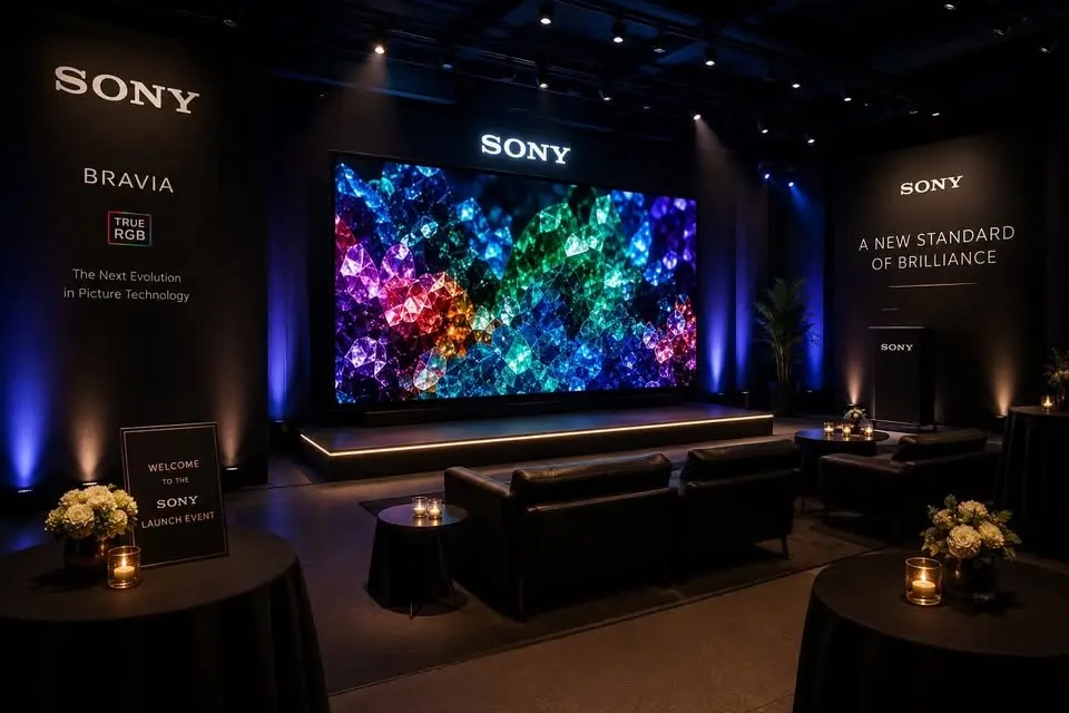 Sony Launch Party: A True RGB Event