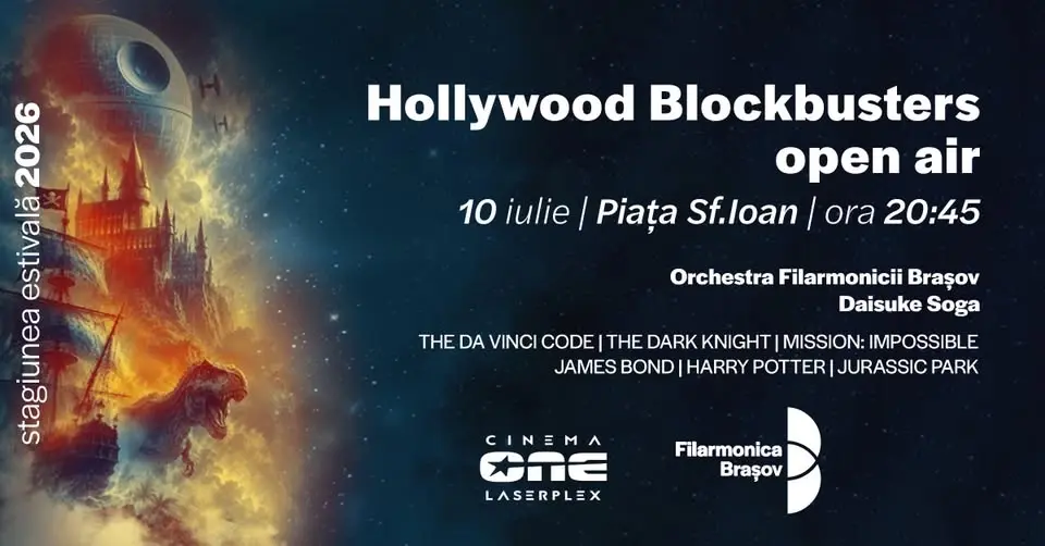 Concert estival cu muzică de film - Dirijor: Daisuke Soga