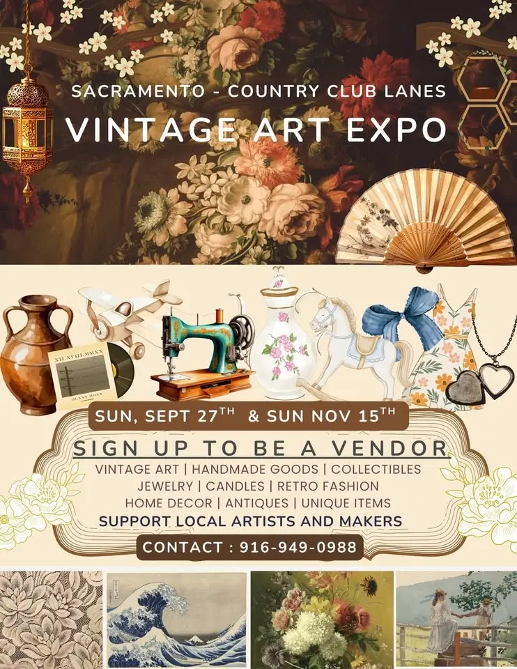 Sacramento Fall Vintage Art Expo