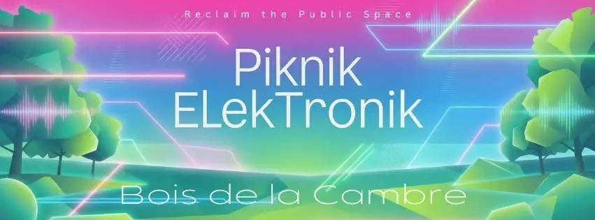 Piknik Elektronik Bois de la Cambre Free Open Air